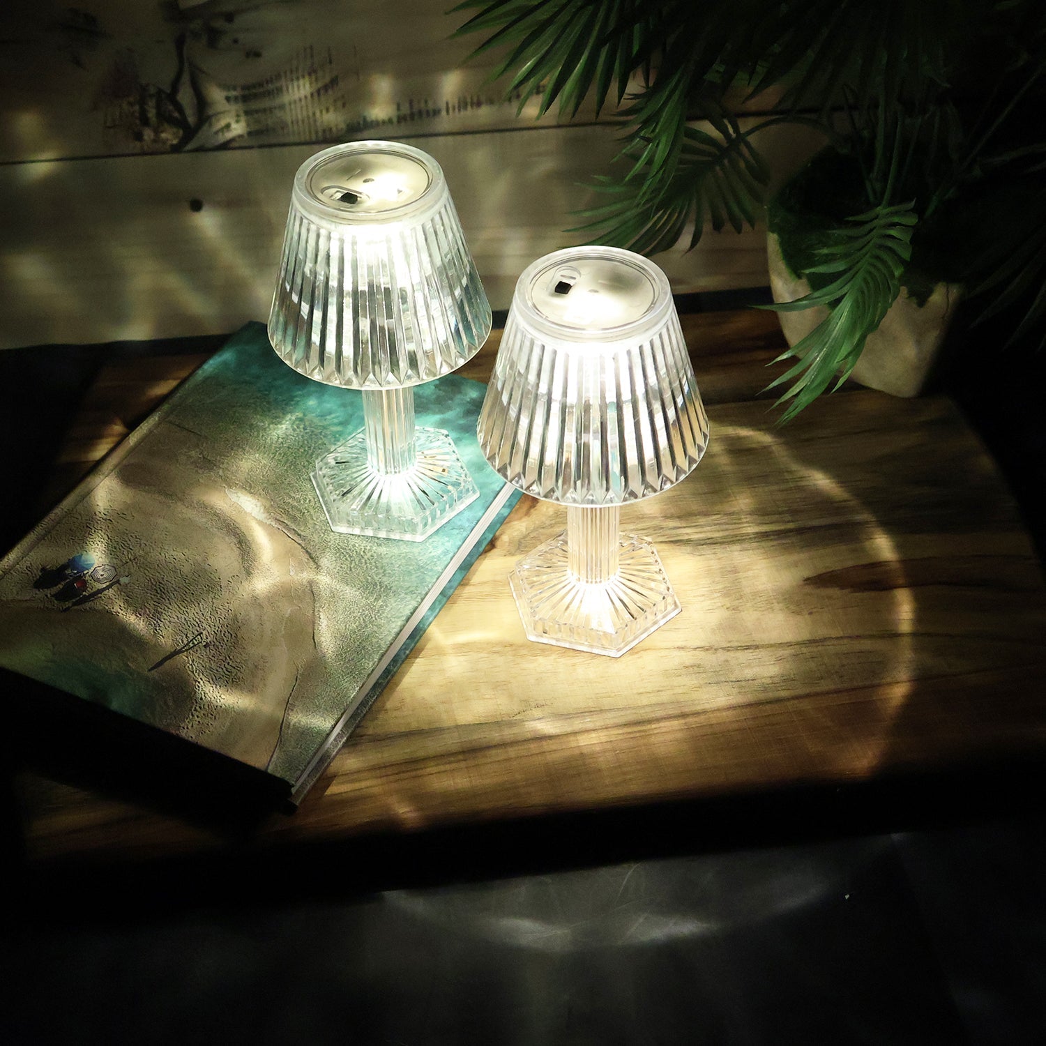 Decorative Crystal Style LED Table Lamps (12 Pc) Decorative Crystal Style LED Table Lamps (12 Pc)
